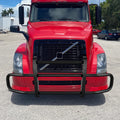 Black Lron Integrated Deer Guard For Volvo Vn Vnl 2004 2017 With Brackets Black Iron