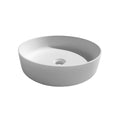 Fs103A 415 Solid Surface Basin With Chromium Drain White Luxury,Modern,Traditional Solid Surface Solid Surface