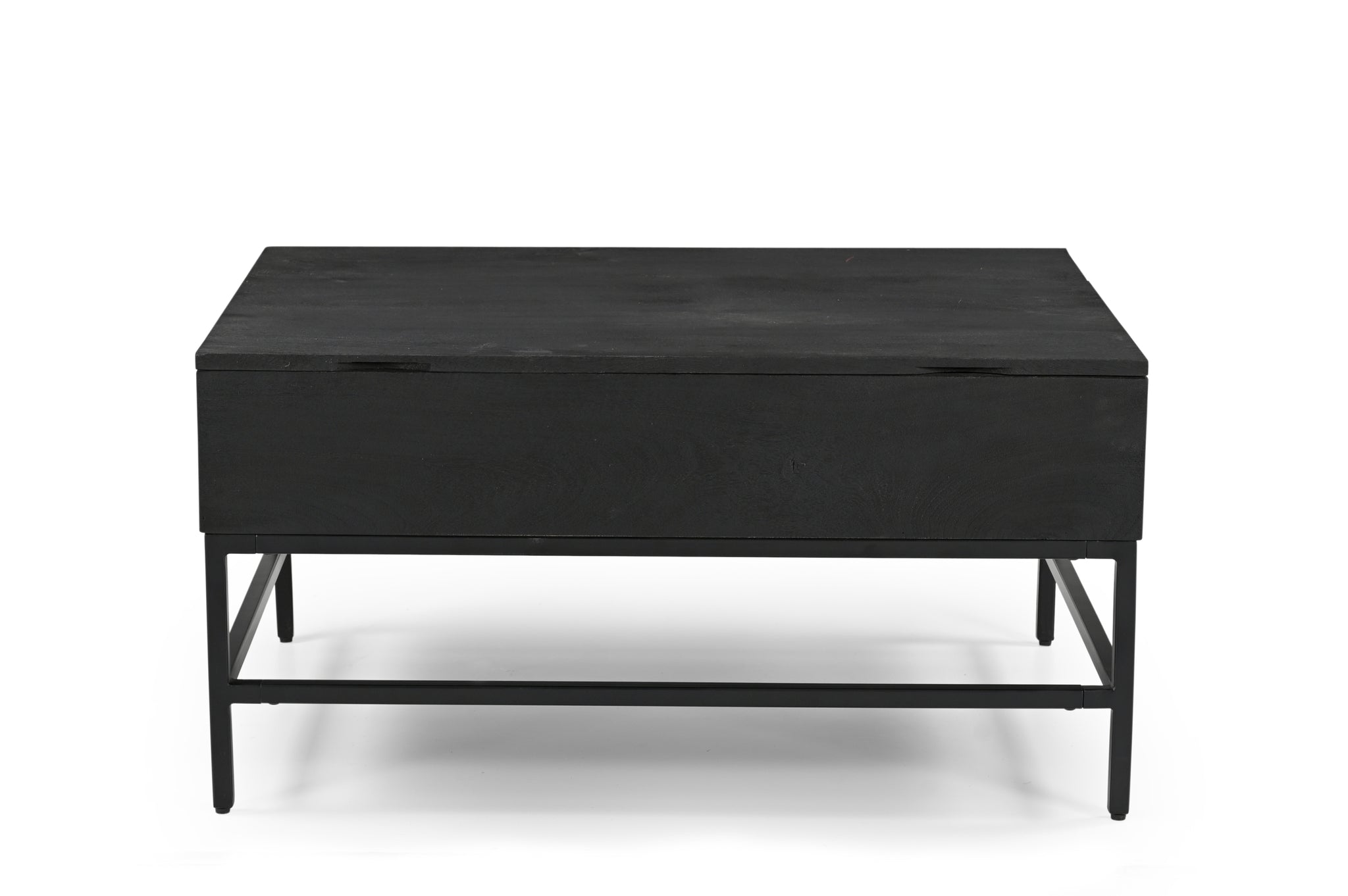 T1105 05 Black Lift Top Coffee Table Charcoal Primary Living Space Contemporary,Modern Open Storage Coffee & End Tables Wood Wood