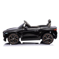 12V Battery Powered Ride On Car For Kids, Licensed Bentley Bacalar, Remote Control Toy Vehicle With Music Player, Led Light, 2 Driving Modes Black Polypropylene