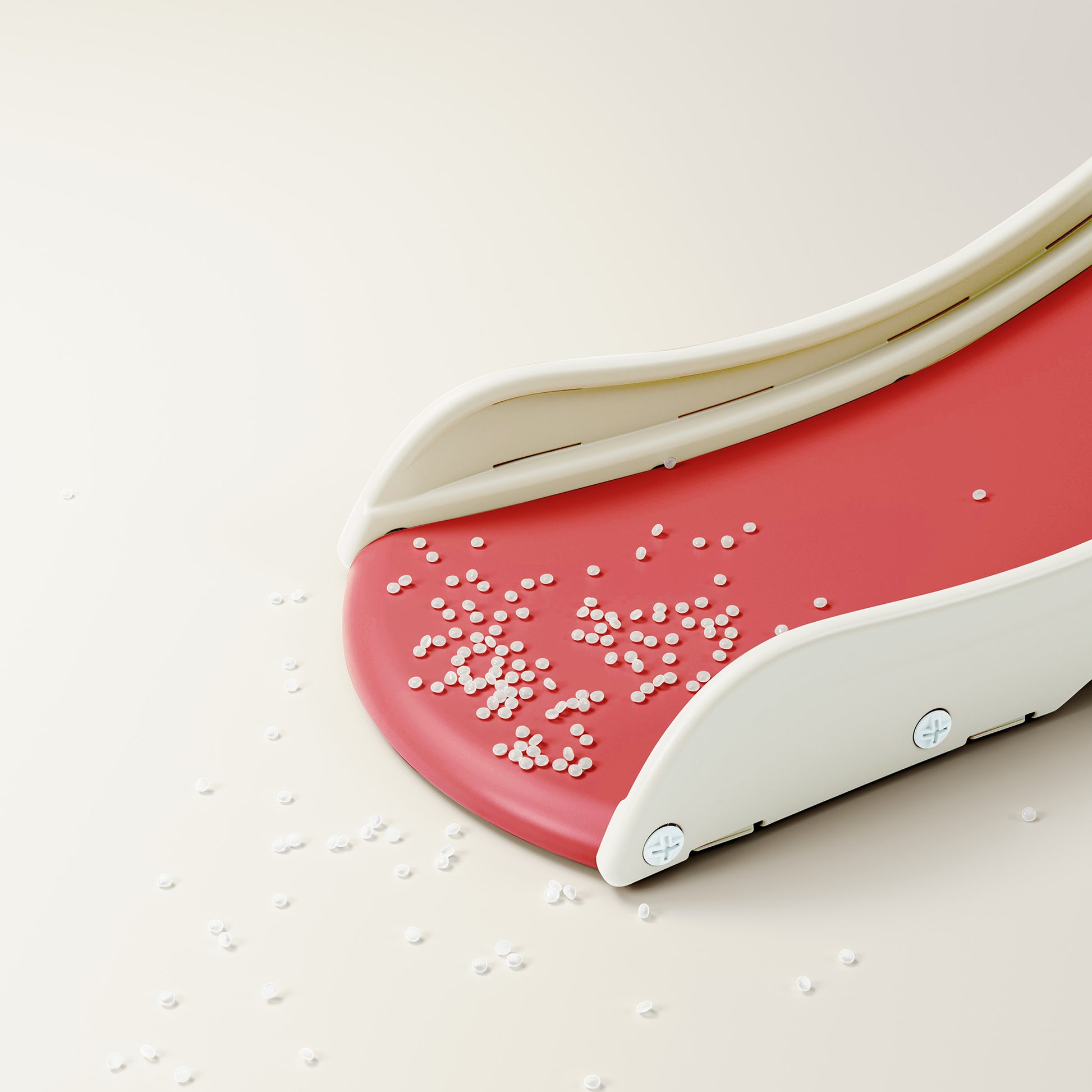 4 In 1 Toddler Slide And Swing Set, Kids Playground Climber Slide Playset With Basketball Hoop,Freestanding Combination For Babies Red 50 99 Lbs Hdpe Indoor & Outdoor Use