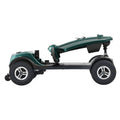 Max Plus Emerald 4 Wheels Outdoor Compact Mobility Scooter With 2Pcs*20Ah Lead Acid Battery, 16 Miles, Cup Holders & Usb Charger Port Emerald Metal