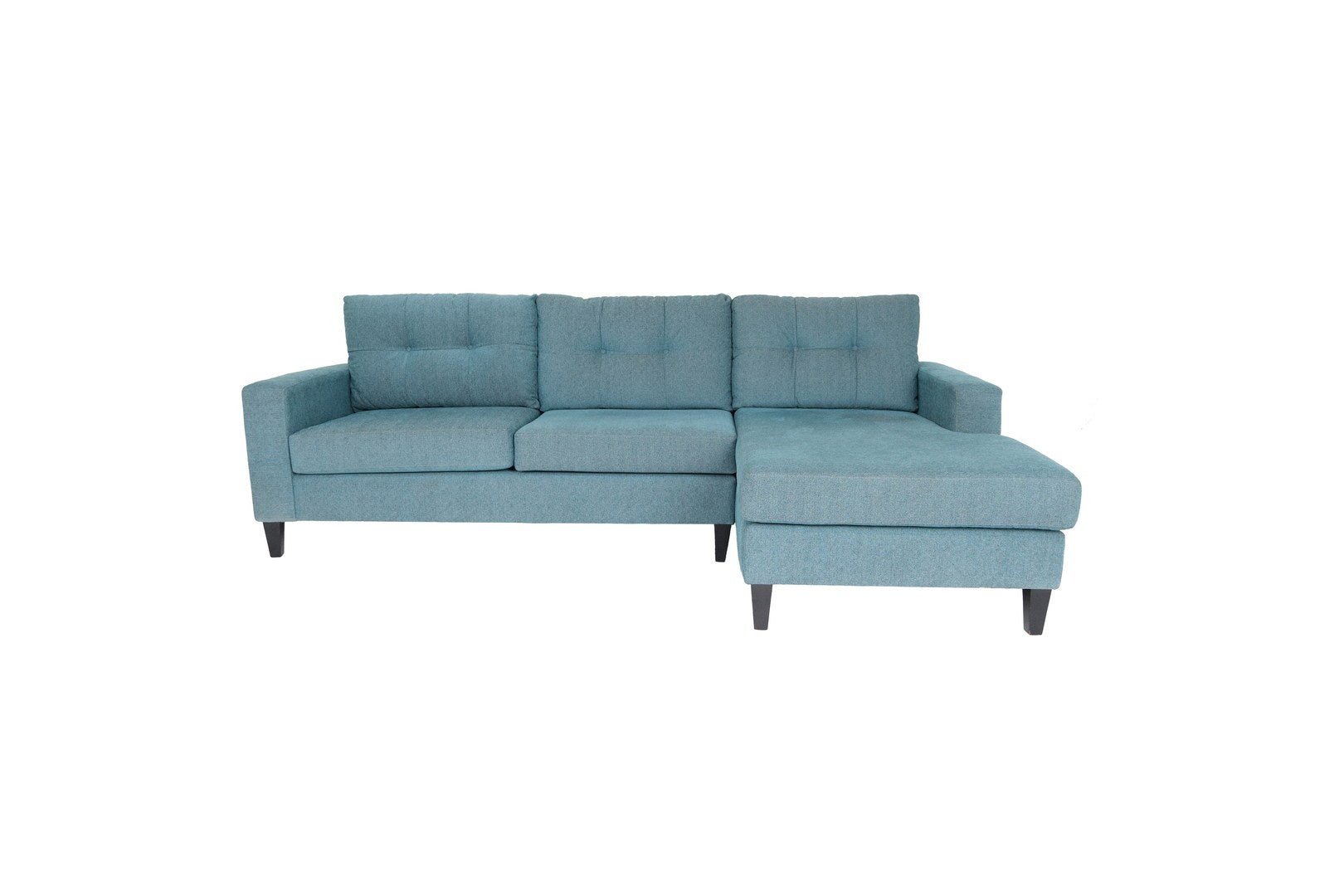 Blue L Shaped Sectional Sofas For Living Room, Modern Sectional Couches For Bedrooms, Apartment With Solid Wood Frame Polyester Nylon Blue Foam Polyester