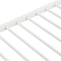 Metal Bunk Bed White White Metal