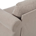 80.7'' 2 In 1 Sofa Bed Sleeper With Large Mattress 63''*70.9*3.3 Inch , For Living Room Spaces Bedroom Beige Polyester