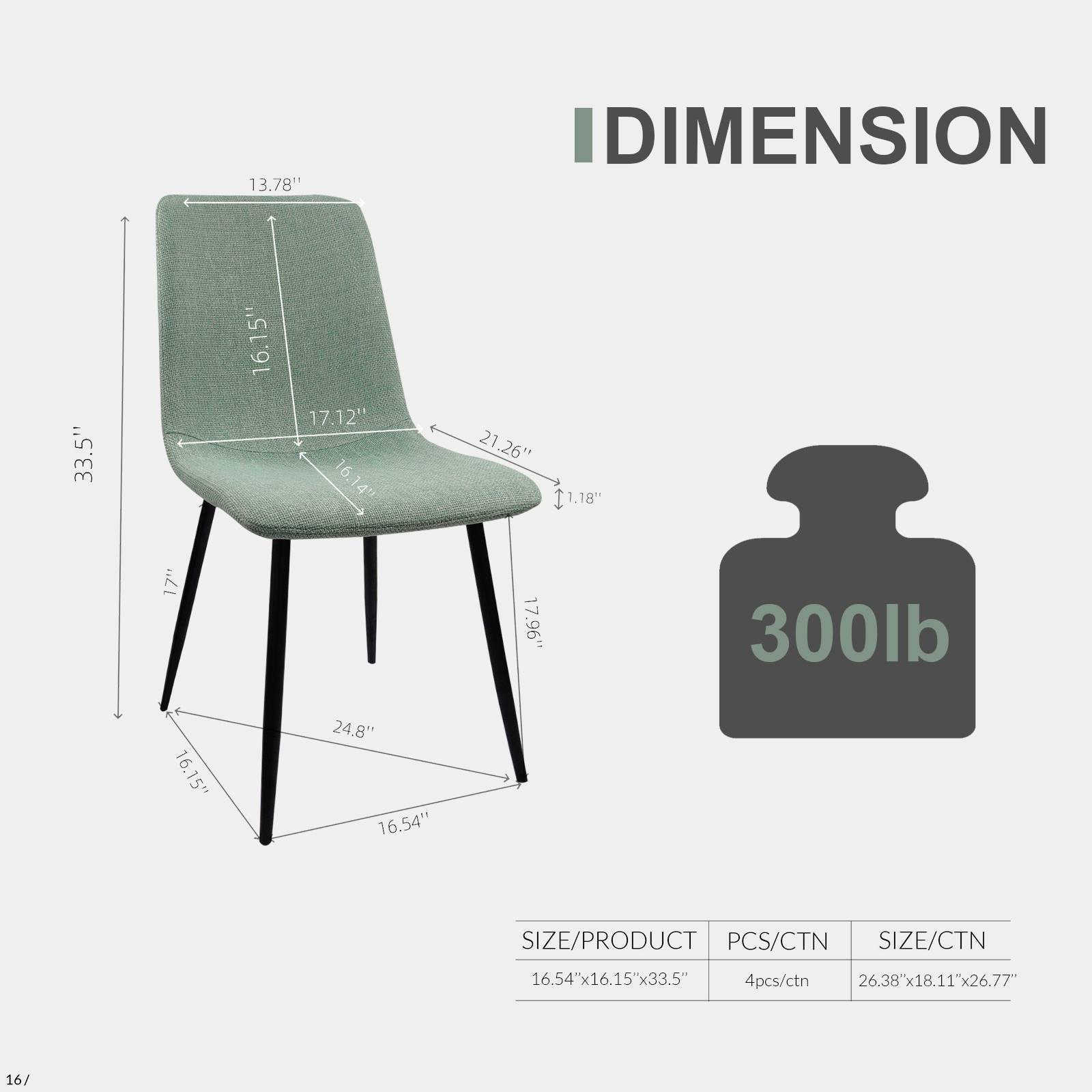 Round Mdf Dining Table Set For 4, White Dining Table Mdf Easy Clean With Durable Black Metal Legs, 4 Pcs Comfortable Dining Chair Linen Upholstered Chair For Restaurant,Guest Receptions Metal White Green Seats 4 Metal Dining Room American Design 4 Leg