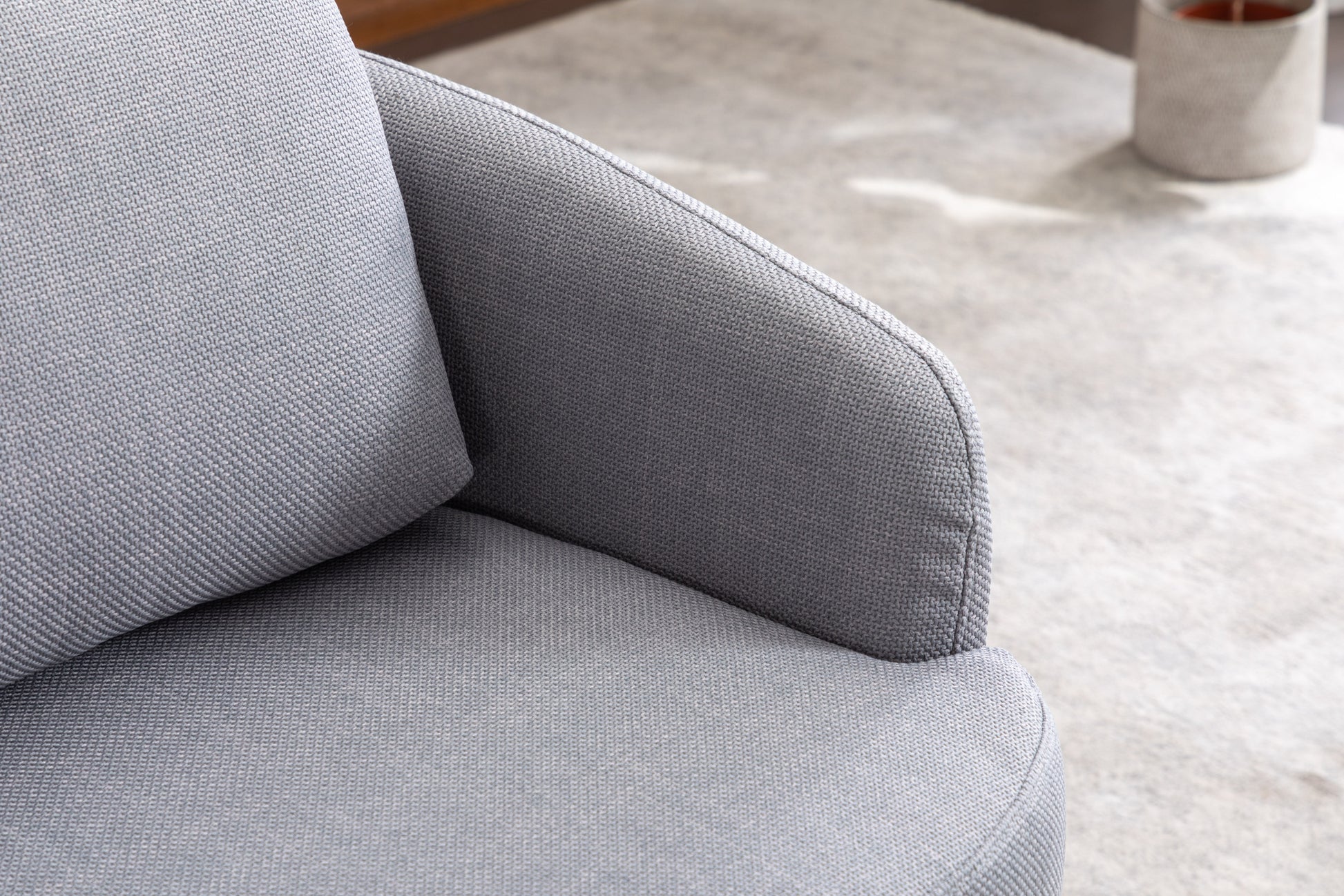 035 Linen Fabric Swivel Accent Chair With Soild Wood Round Brown Base Leg,Light Blue Light Blue Brown Primary Living Space Modern Eucalyptus Foam Linen