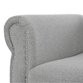 80.7'' 2 In 1 Sofa Bed Sleeper With Large Memory Mattress 63''*70.9*3.3 Inch , For Living Room Spaces Bedroom Gray Polyester