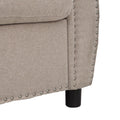 80.7'' 2 In 1 Sofa Bed Sleeper With Large Mattress 63''*70.9*3.3 Inch , For Living Room Spaces Bedroom Beige Polyester
