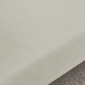 Modern Sofa 3 Seat Couch With Stainless Steel Trim And Metal Legs For Living Room, Linen Beige Beige Foam