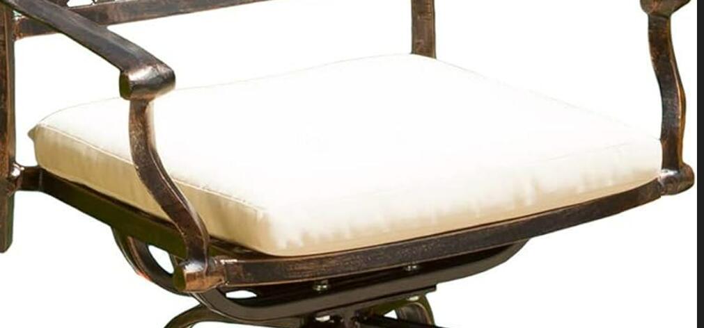 Tahoe Barstool Seat Cushion Beige Fabric