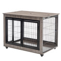 Dog Crate Furniture, Large Dog Kennel, 43