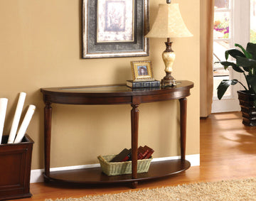 Transitional 1Pc Side Table Dark Cherry Open Bottom Shelf Beveled Glass Top Turned Legs Living Room Furniture Cherry Primary Living Space Classic,Contemporary,Transitional Rubberwood Open Storage Coffee & End Tables Solid Wood