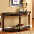 Transitional 1Pc Side Table Dark Cherry Open Bottom Shelf Beveled Glass Top Turned Legs Living Room Furniture Cherry Primary Living Space Classic,Contemporary,Transitional Rubberwood Open Storage Coffee & End Tables Solid Wood