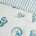 Comforter Set Blue Cotton