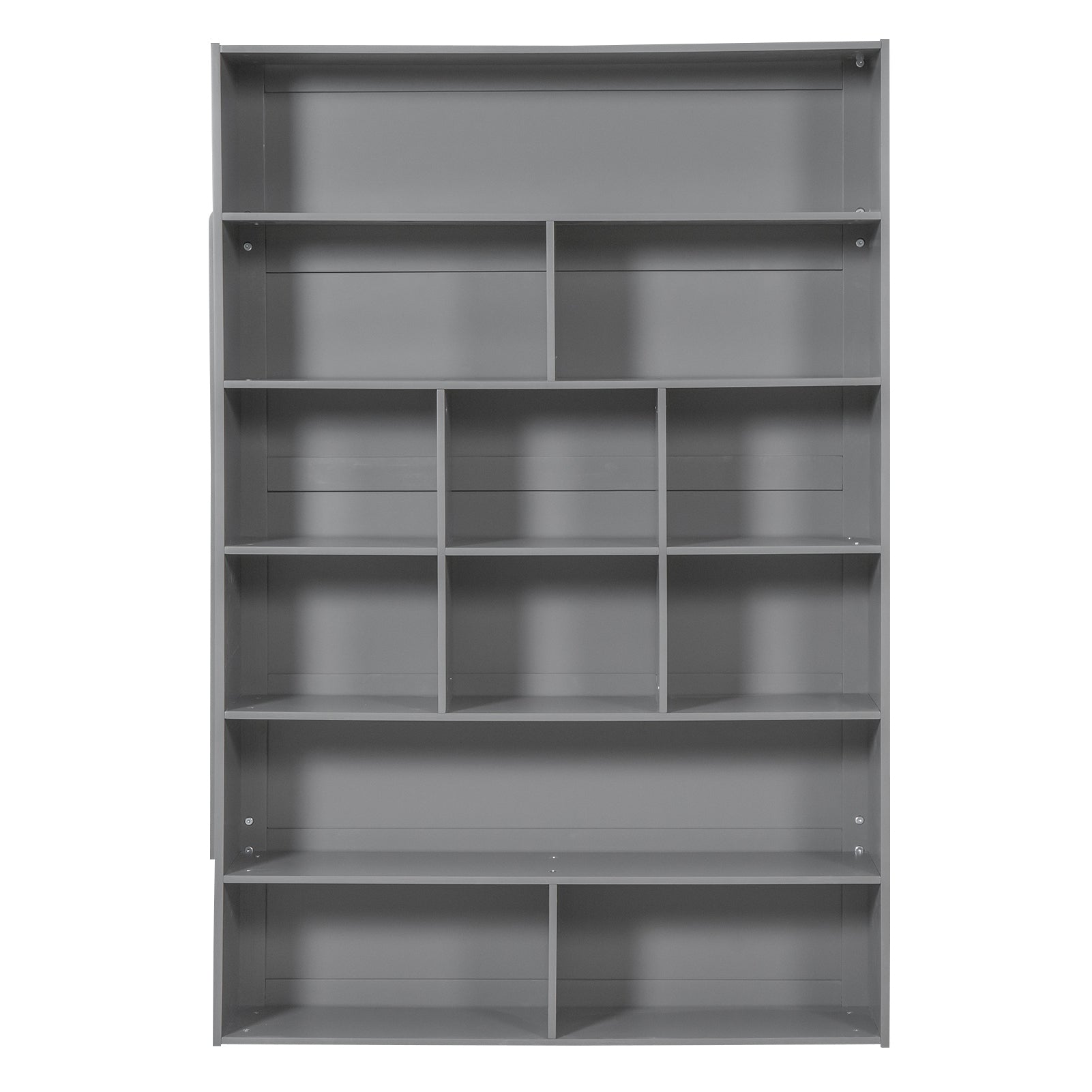 Twin Over Twin Bunk Bed With 2 Drawers And Multi Layer Cabinet, Gray Gray Solid Wood Mdf
