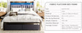 Queen Bed Frames With Storage Headboard And Drawers, Led Platform Bed Frame Queen Size, Led Upholstered Bed Frame With Charging Station, No Box Spring Needed, Easy Assembly, Grey Box Spring Not Required Gray Metal Bedroom Bed Frame Mdf Metal