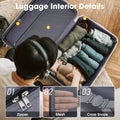 3 Piece Luggage Set Hardside Spinner Suitcase With Tsa Lock 20