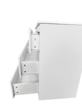 6 Drawer Double Dresser For Bedroom Living Room Hallway,White White Particle Board Mdf