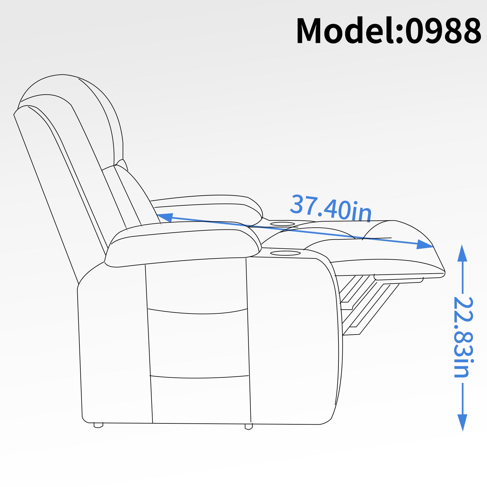 Infinite Position Single Motor Up To 350 Lbs Power Lift Recliner Chair For Elderly, Heavy Duty Motion Mechanism With 8 Point Vibration Massage And Lumbar Heating, Usb Charging Port, Cup Holders, Brown White Metal Primary Living Space Heavy Duty Pine