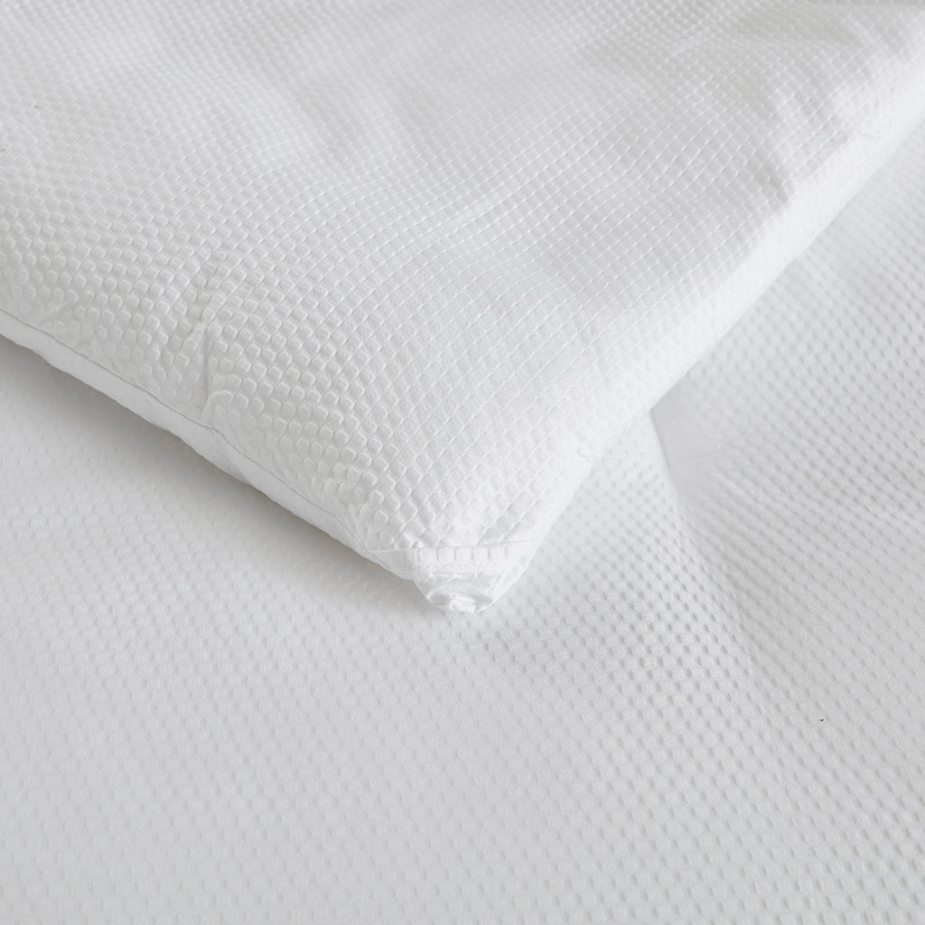 Oversized Down Alternative Comforter White Polyester