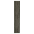 Weathered Grey 8 Shelf Bookcase 8 Or More Grey Gray Standard Vertical Office Open Back Wood Transitional Wood