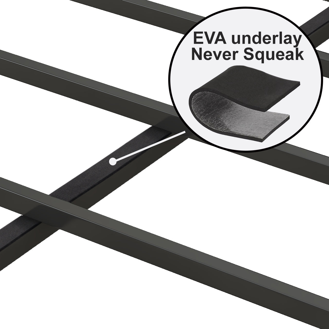 Queen Size Bed Frame With Charging Station, Upholstered Headboard, Metal Platform, Grey Box Spring Not Required Queen Dark Gray Metal Bedroom Bed Frame Upholstered Linen Metal
