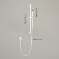 Eco Performance Handheld Shower With 28 Inch Slide Bar And 59 Inch Hose White Stainless Steel