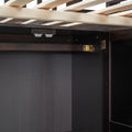 Full Size Loft Bed With Bookshelf,Drawers,Desk,And Wardrobe Espresso Full Espresso Solid Wood