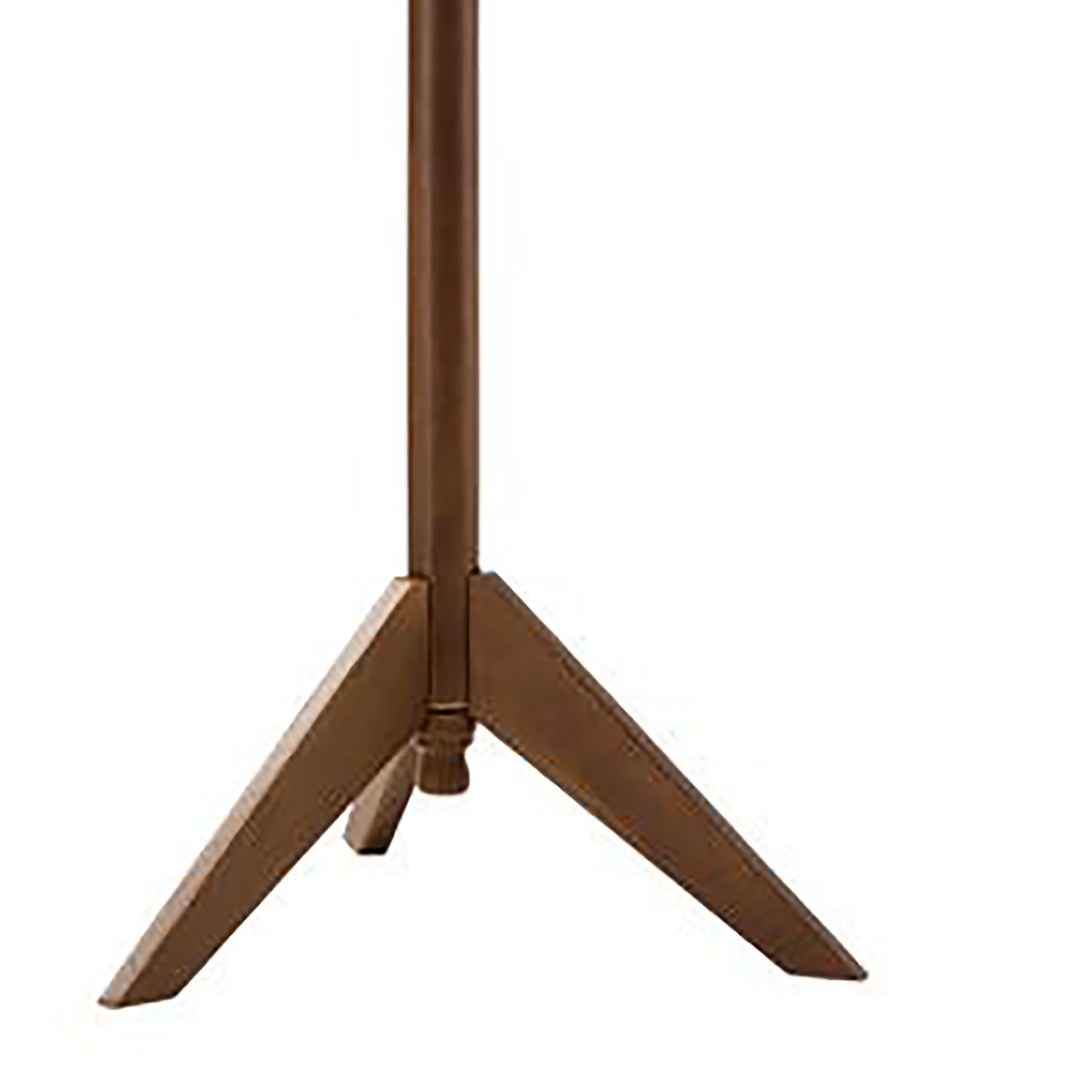 Walnut 6 Hook Coat Rack Walnut Brown Primary Living Space Contemporary,Modern Rubberwood Wood