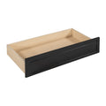 Twin Size Daybed, Wood Slat Support, With Bedside Shelves And Two Drawers, Espresso Espresso Solid Wood Mdf