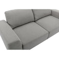 Folding Ottoman Sleeper Sofa Bed, 4 In 1 Function, Work As Ottoman, Chair ,Sofa Bed And Chaise Lounge For Small Space Living, Light Grey Light Grey Foam Linen 2 Seat