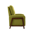 Coolmore Recliner Chair Adjustable Home Theater Single Fabric Recliner Sofa Furniture With Thick Seat Cushion And Backrest Modern Living Room Recliners Olive Green Boucle