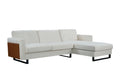 Sofa The Best Choice Products Upholstered Sectional Sofa For Families, Apartments, Dormitories, Award Rooms, Compact Space With Chaise Longue, 3 Seats, L Shaped Design, Off White Cream White Linen Dining Room Medium Soft Metal & Wood 3 Seat