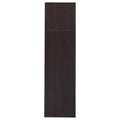 Cappuccino Convertable Bookcase 5 Cappuccino Brown Geometric Vertical Office Open Back Wood Transitional Wood