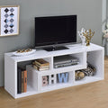 White Convertable Bookcase 5 White White Standard Office Open Back Wood Transitional Wood