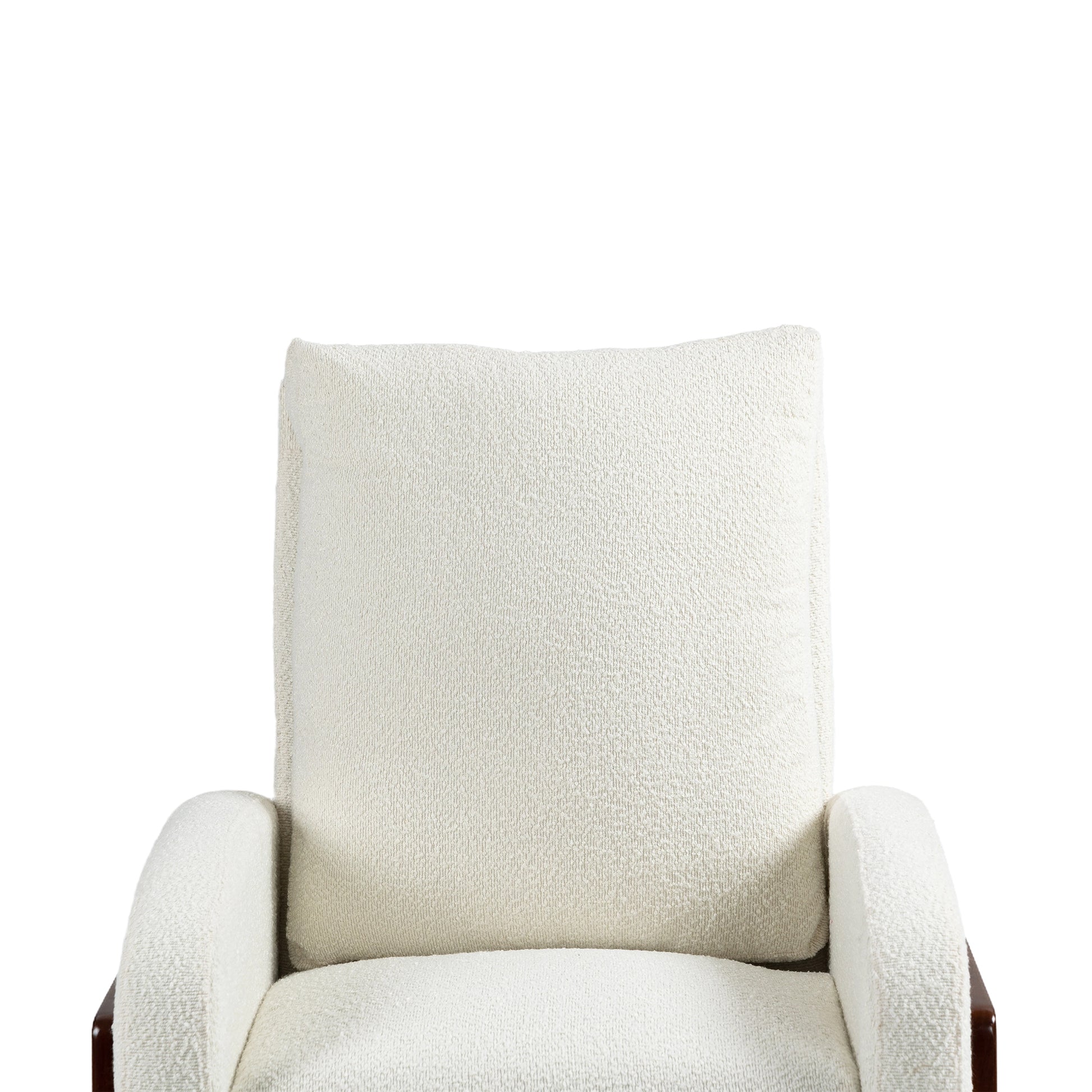 Coolmore Recliner Chair Adjustable Home Theater Single Fabric Recliner Sofa Furniture With Thick Seat Cushion And Backrest Modern Living Room Recliners Beige Boucle