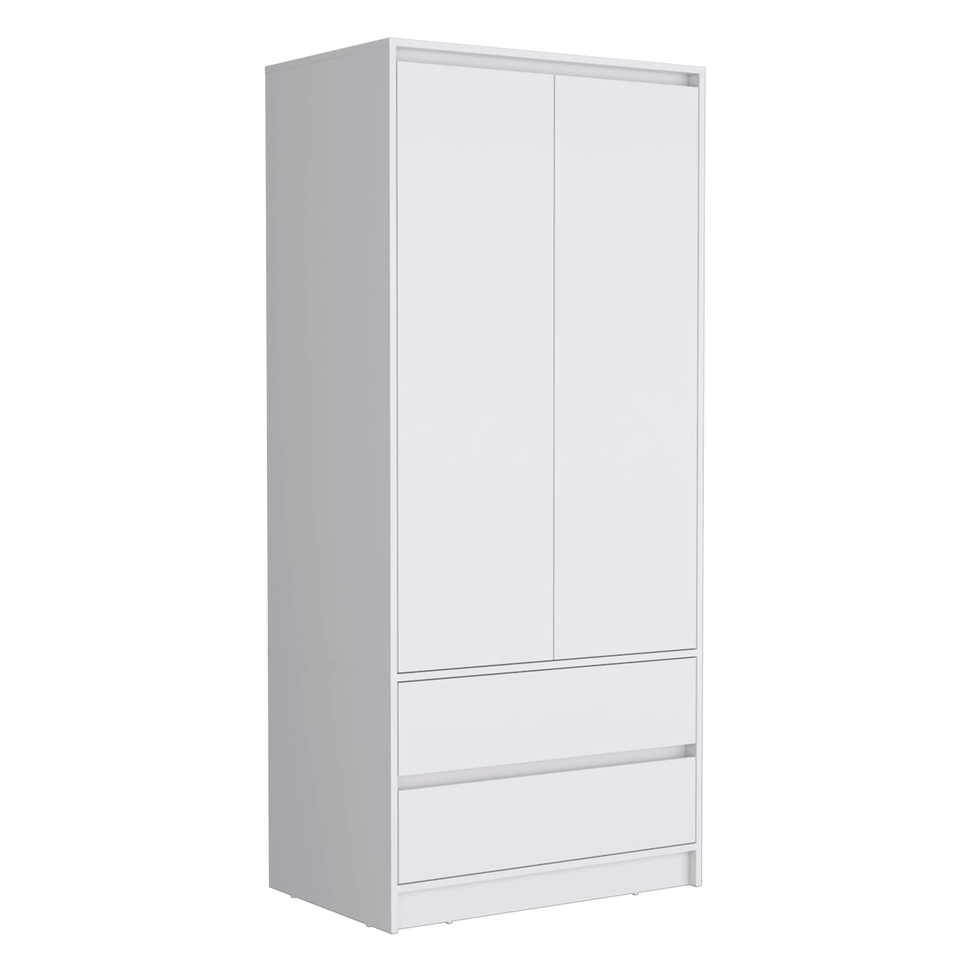 Armoire Closher, Bedroom, White White Particle Board Particle Board