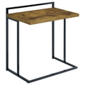 Antique Nutmeg Rectangular Top Snack Table Brown Brown Primary Living Space Contemporary,Modern Freestanding Rectangular Rectangular Wood Sled