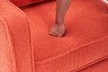 Swivel Barrel Chair For Living Room,360 Degree Swivel Club Modern Accent Single Sofa Chair, Small Leisure Arm Chair For Nursery, Hotel, Bedroom, Office Orange Primary Living Space Modern Faux Fur