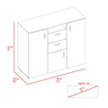 Double Door Cabinet Dresser Quizz, Bedroom, Black Black Particle Board Particle Board