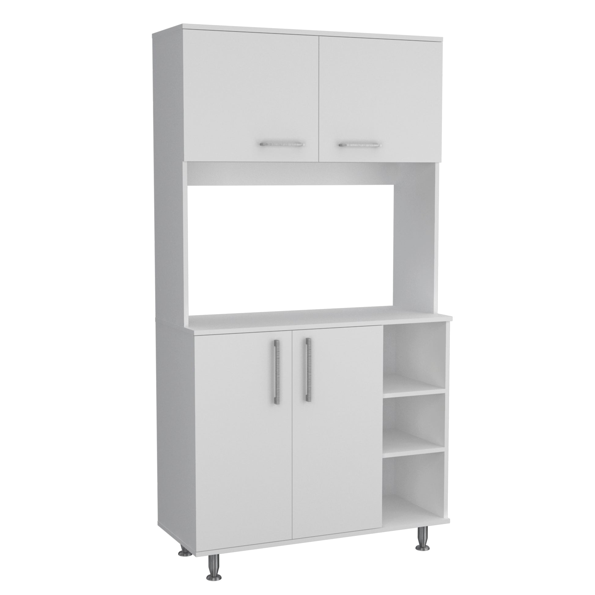 Pantry Cabinet Delaware, Kitchen, White White Particle Board Particle Board