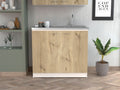 Utility Sink Vernal, Kitchen, White Light Oak White Light Oak Particle Board Particle Board