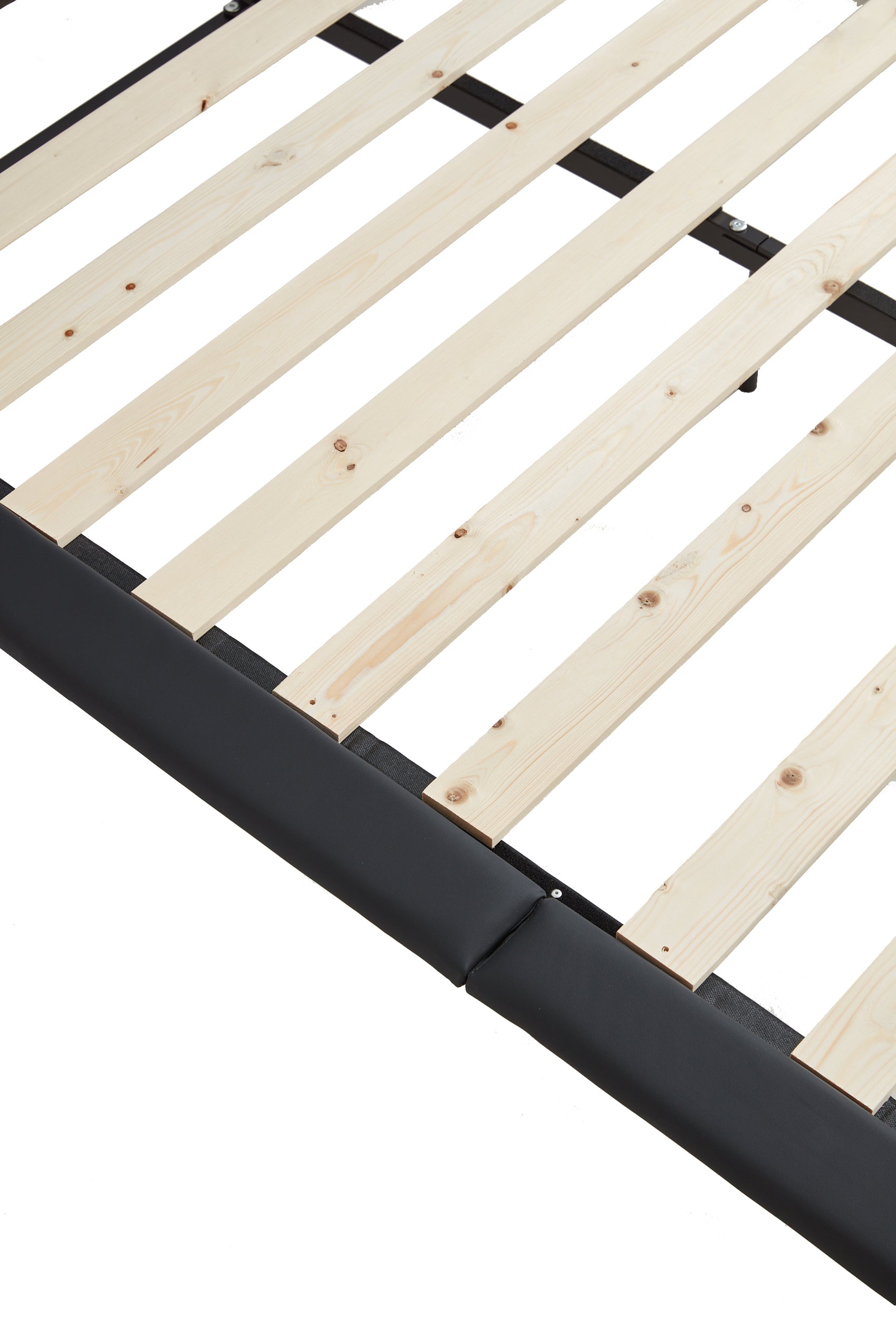 Queen Size Upholstered Platform Bed With Sensor Light And Ergonomic Design Backrests, Black Black Upholstered
