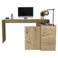 L Shaped Desk Desti, Office, Light Oak Light Oak Particle Board Particle Board