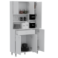 Kitchen Pantry Piacenza, Kitchen, White White Particle Board Particle Board