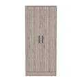 180 Armoire Beery, Bedroom, Light Gray Light Gray Particle Board Particle Board
