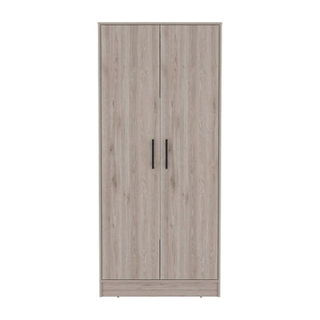 180 Armoire Beery, Bedroom, Light Gray Light Gray Particle Board Particle Board