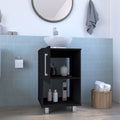 Single Bathroom Vanity Pigmag, Bathroom, Black Black Particle Board Particle Board