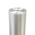 Hardware Cloth 1 2 Inch 48In X 100Ft 19 Gauge, Hot Dip Galvanized After Welding Chicken Wire Fence Roll Garden Plant Welded Metal Wire Fencing Roll, Rabbit Cages Snake Fence Silver Metal